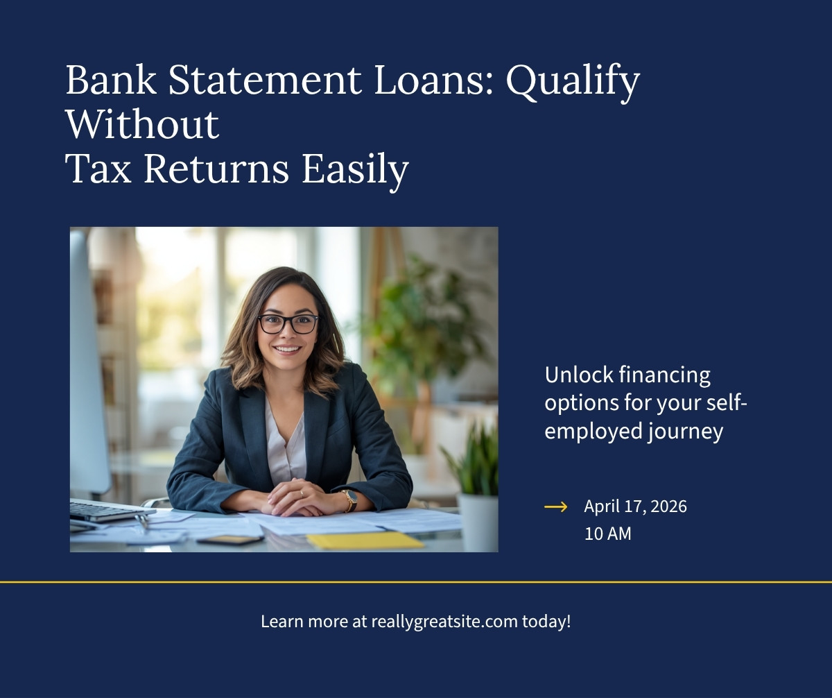 Bank statement mortgage loan for self-employed borrowers in Pennsylvania and Florida