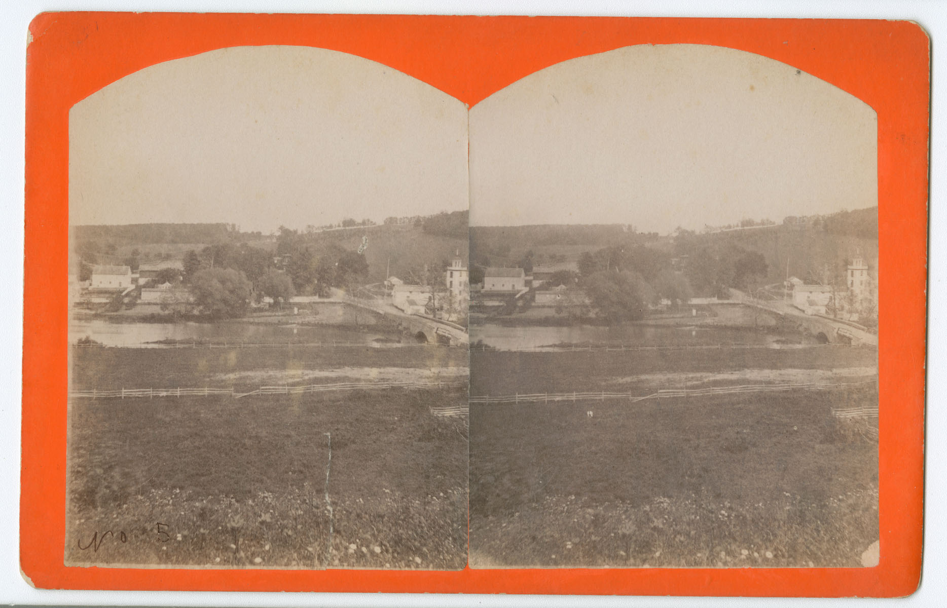 Landscape view of Valley Forge National Historical Park in Montgomery County, Pennsylvania